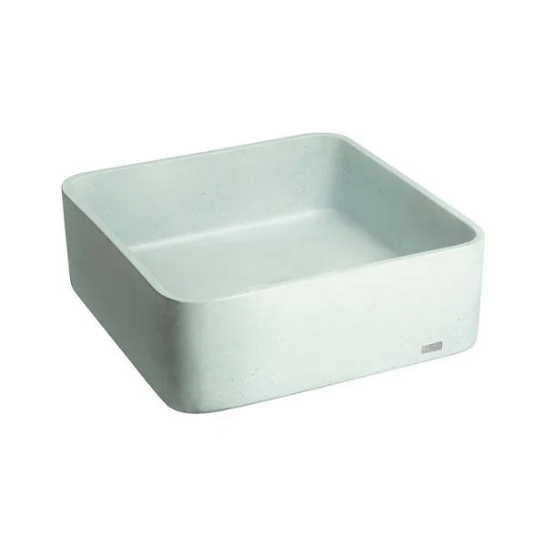 Cuba Quadrada de Apoio em Concreto - Acqua