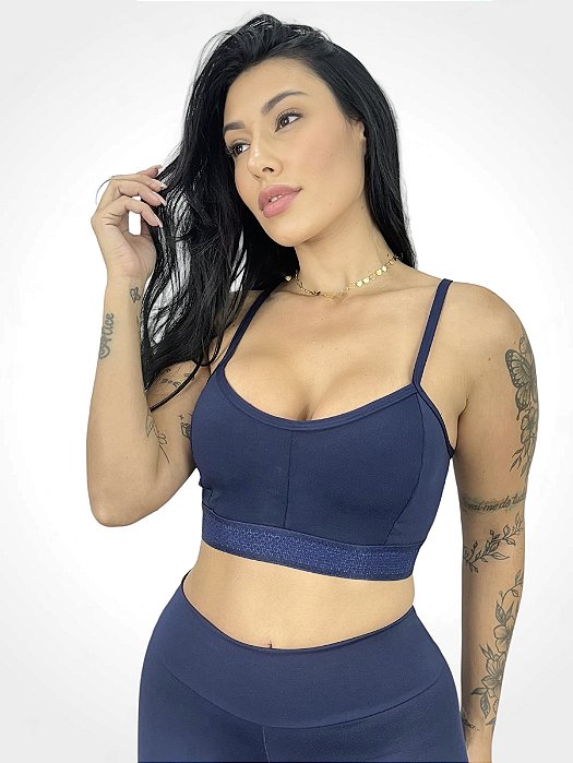 Top Yara - Azul Marinho