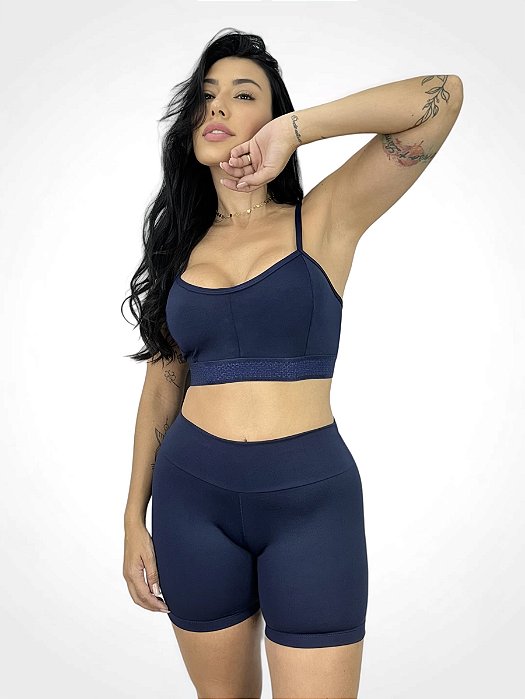 Conjunto Yara - Azul Marinho