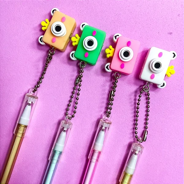 Caneta Fofa Câmera Fotográfica