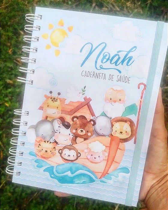 Caderneta de Vacina Menino - Arca de Noé