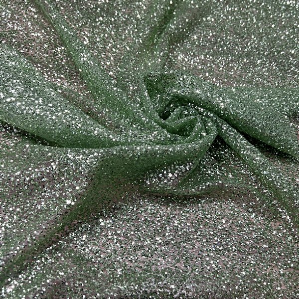 Tule Boreal Inteiro Verde Menta