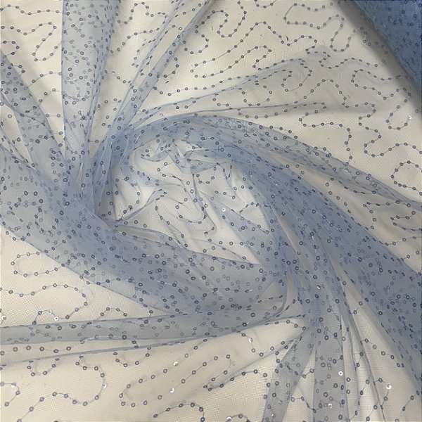 Tule Caminho s/ Fim - Azul Serenity