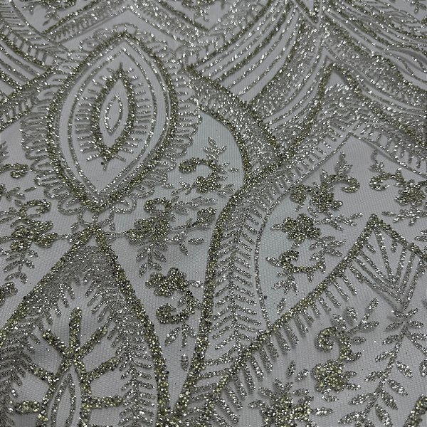 Tule Diamante Quebrado LYP768 - Prata