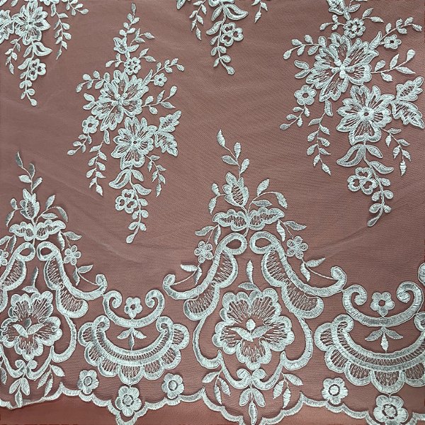 Renda 8500 - Branco - 1,60M x 1,30m