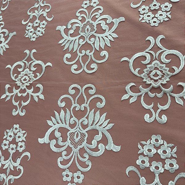 Renda 8745 - Branco - 2,80m x 1,30m