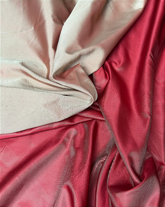 Cetim Victória - Vinho c/ Nude