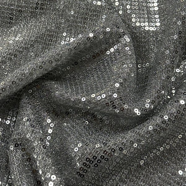 Paetê Sparkle Prata