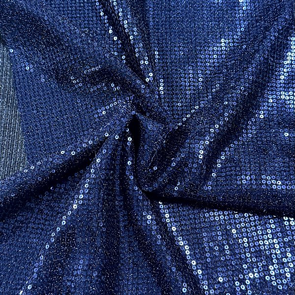 Paetê Sparkle Azul Marinho