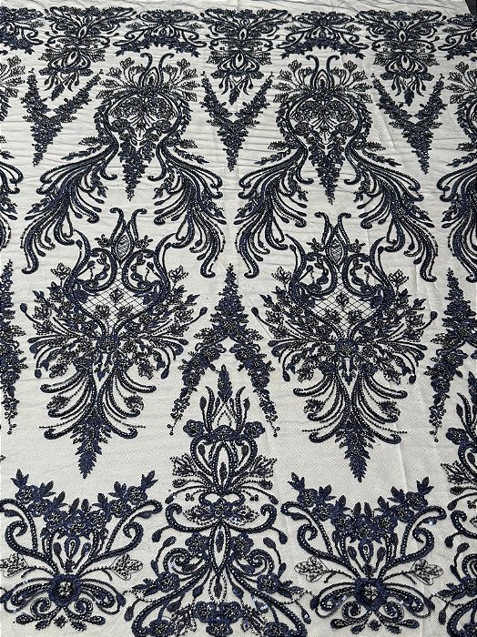 Renda Pedraria 931-5 Azul Marinho