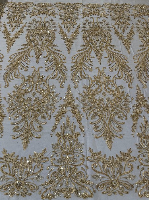 Renda Pedraria 931-5 Dourado