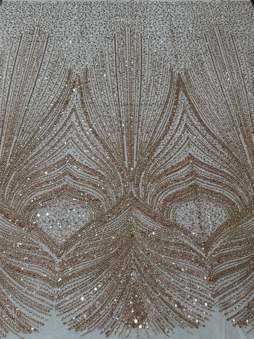 Renda Pedraria 942-2 Nude