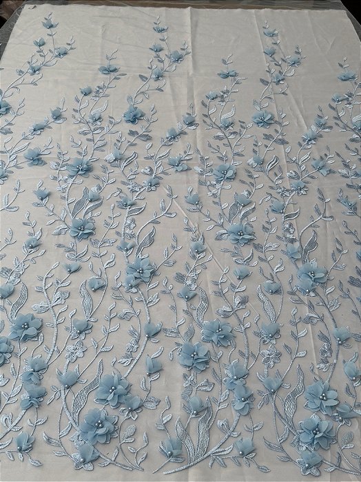 Renda 3D S6125 Azul Serenity