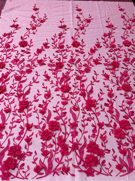 Renda 3D S6125 Pink