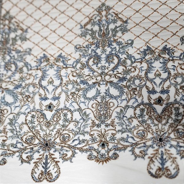 Renda Pedraria A58332 Azul