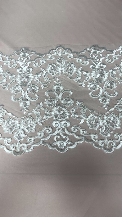 Barrado c/ paetê 1092 Off white