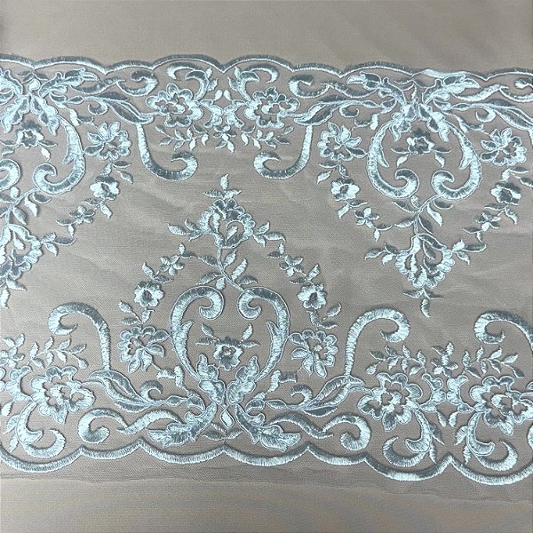 Barrado c/ paetê 3882 Branco