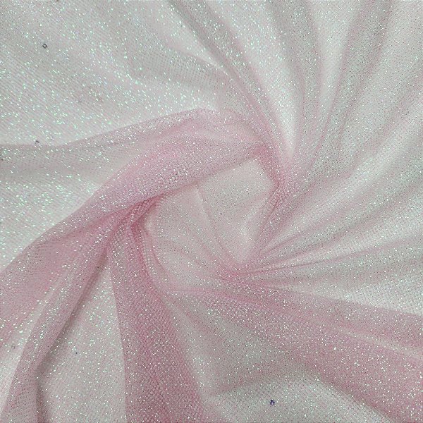 Tule Boreal Strass furta-cor Rosa BB