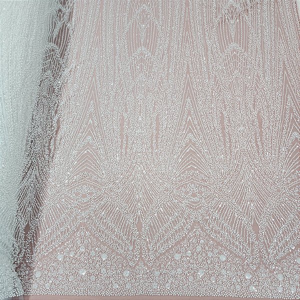 Renda C/ Pedraria 617666 Branco