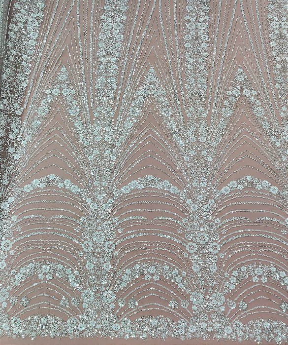 Renda C/ Pedraria 464583 Branco