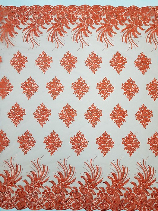 Renda Liverpool Shine Des-093 Hot Coral