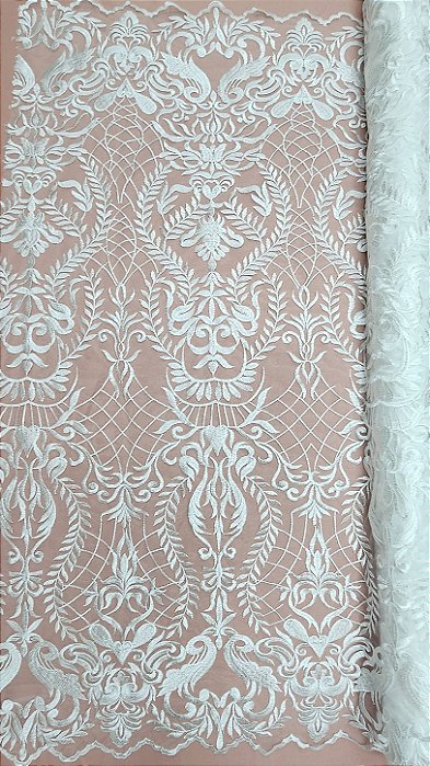 Renda Arabesco Malta 530533 Branco
