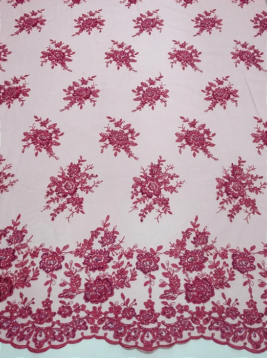 Renda Bordada 9177-03 Sulferino