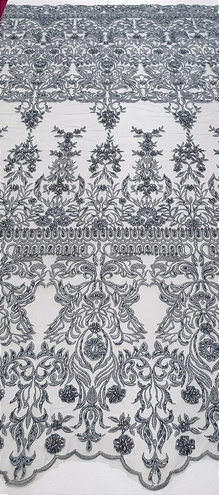 Renda Bordada 10360-01 Cana