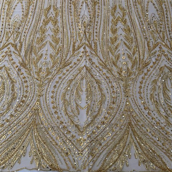 Renda Pedraria 945 Dourado