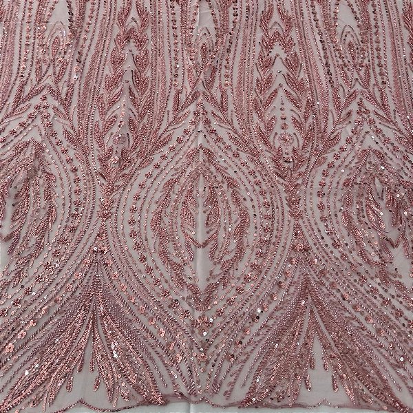 Renda Pedraria 945 Rose