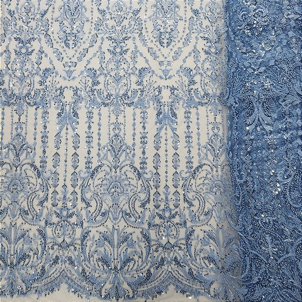 Renda c/ Pedrarias LYD 592 Azul Serenity