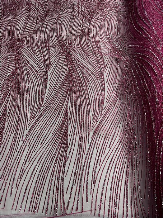 Tule Diamante Quebrado Des. LYD 090 Pink