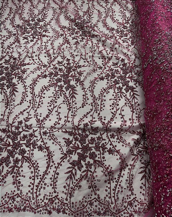 Tule Diamante Quebrado Des 2116 Pink