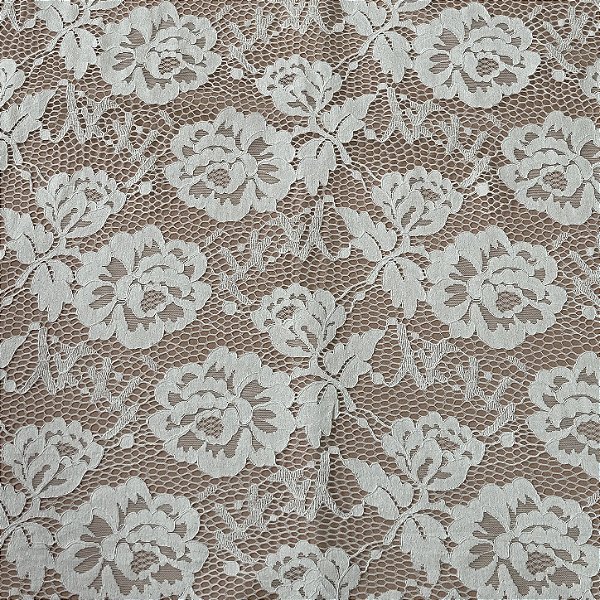 Renda Chantilly Veneza Bridal Branco
