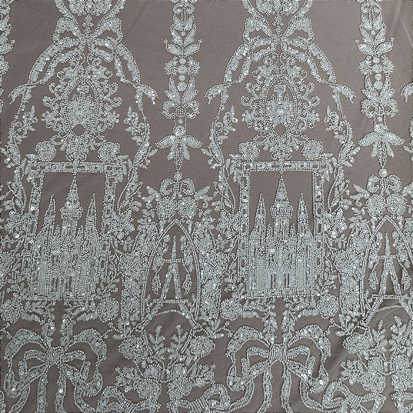 Renda Pedraria Des. 25 Branco