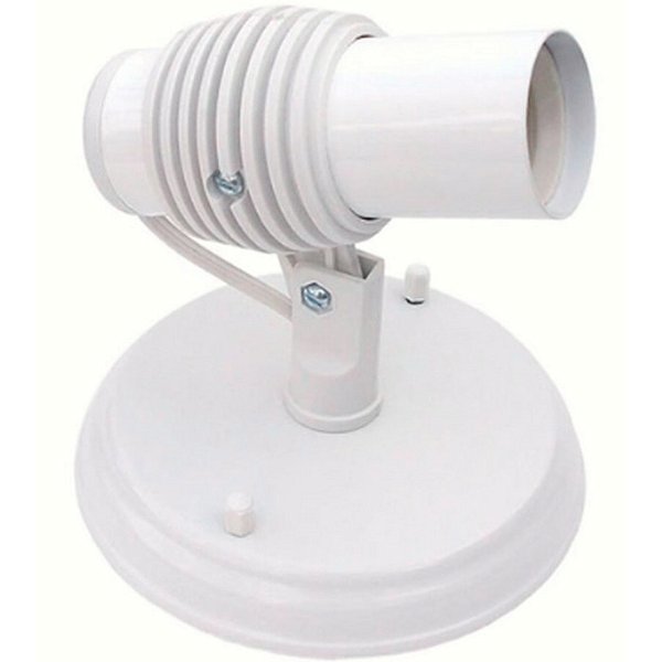 SPOT PVC POPYLUX P/ 01 LAMP BRANCO EXTRALUZ