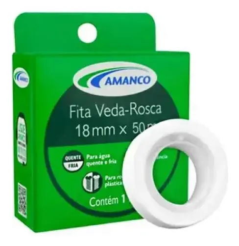FITA VEDA ROSCA 18MM X 50M AMANCO