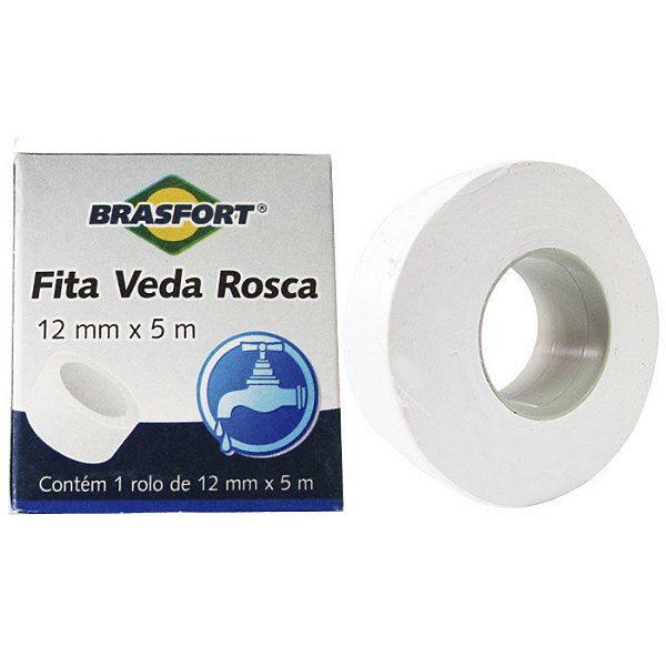 VEDA ROSCA 12MM X 10M BRASFORT