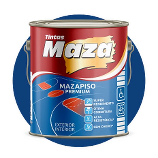 PISO PREMIUM CINZA 18L MAZA