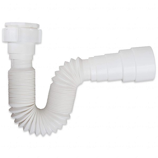 SIFÃO AJUSTAVEL BRANCO FORTLEV