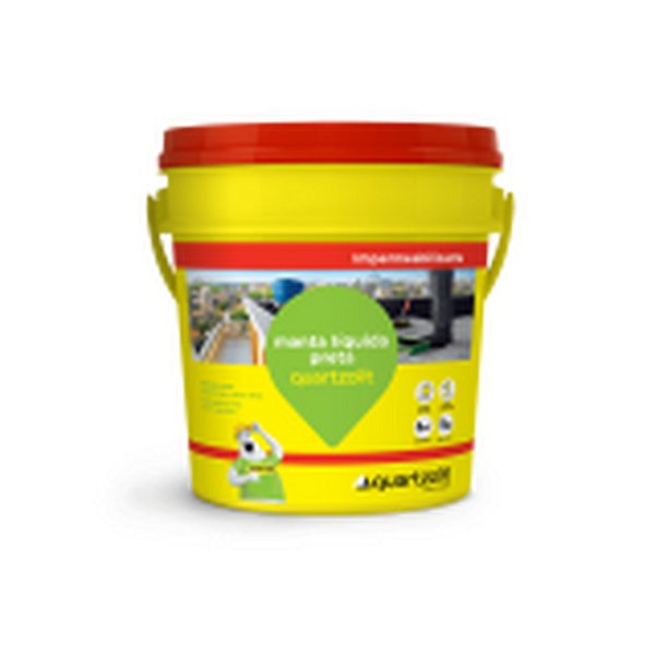 MANTA LIQUIDA PRETA 18 KG QUARTZOLIT