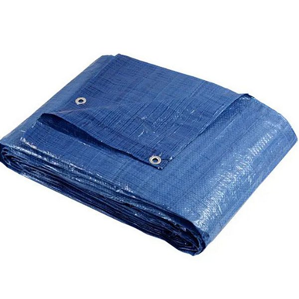 LONA POLIETILENO AZUL 3 X 2M 100GSM BRASFORT