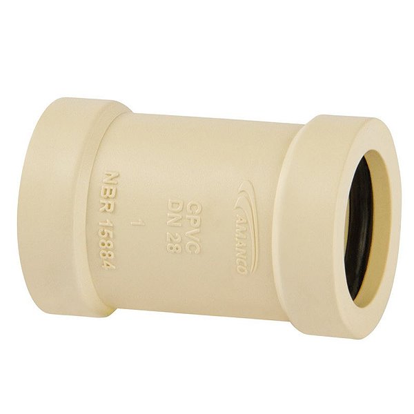 LUVA COR SUPER CPVC DN28 CB AMANCO