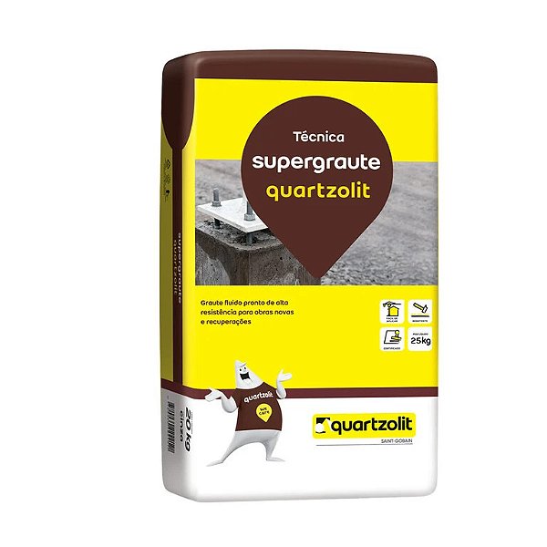 SUPER GRAUTE 25KG QUARTZOLIT