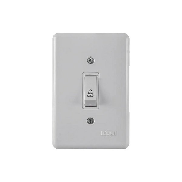 CJ PULSADOR CAMPAINHA 6A 250V STYLUS ILUMI