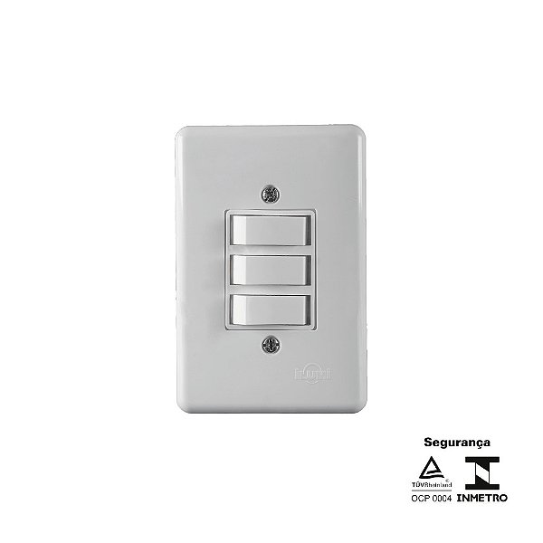 CJ 3 INTER SIMPLES 6A 250V STYLUS ILUMI