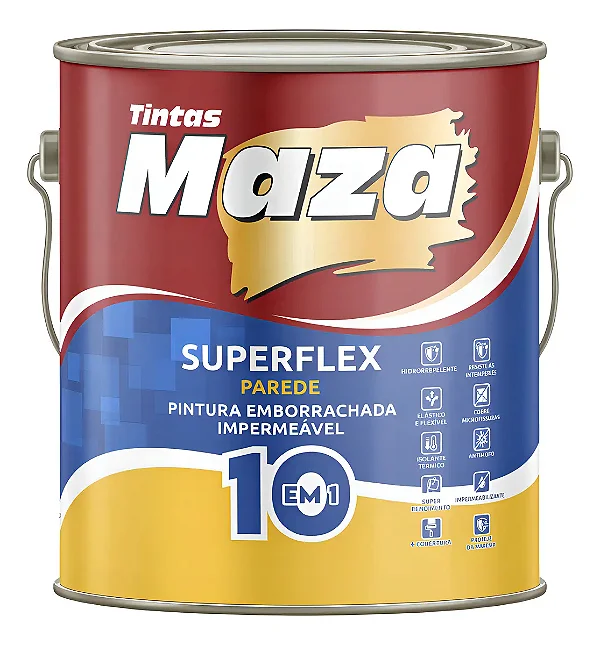 SUPERFLEX PAREDE NANQUIM GL 3,6KG MAZA