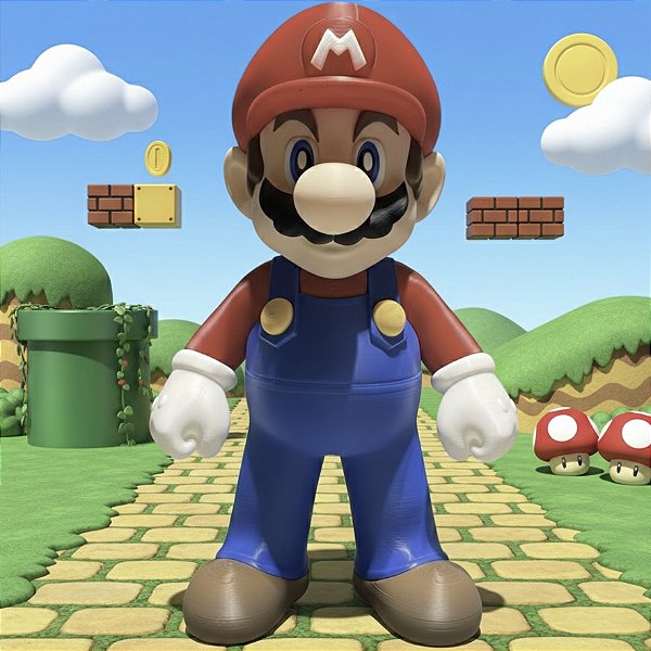 Miniatura Super Mario Decorativa
