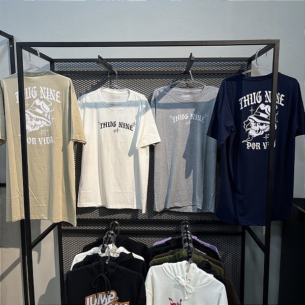 CAMISETA COTTON THUG NINE