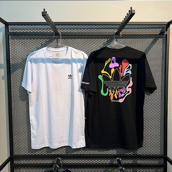 CAMISETA COTTON ADIDAS ORIGINALS X RICH MNISI